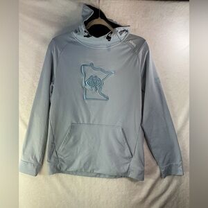 UNRL Men's Performance Jacket - Light Blue A0422